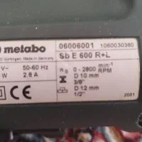 دریل Metabo sbe 600 rl|ابزارآلات|مشهد, طبرسی شمالی|دیوار