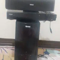 یک دستگاه dvd ،دو عدد باند برند مارشال