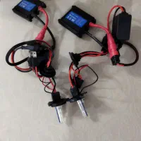 زنون لایت یک جفت، دو کنتاکت، قوی 55 وات در حد نو