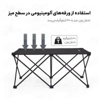 میز کمپینگ برند معتبر Naturehike اورجینال کاملا نو