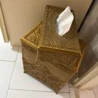 جا دستمال و سطل