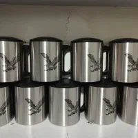 لیوان درداراستیل