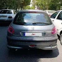 206 تیپ2مدل84 یک لکه رنگ