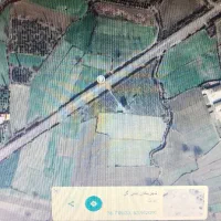 زمین لب جاده بالا خط