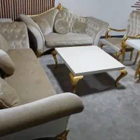 مبلمان ۷نفره به همراه میز وعسلی