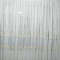 پرده توری‌ وحریر