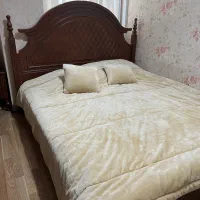 سرویس کامل خواب دو نفره چوبی