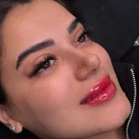 مدل فیبروز ابرو شیدینگ لب