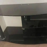 میز تلویزیون شیشه ای