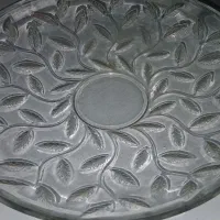 ظروف کریستال میوه خوری بزرگ دوتا دیس گرد بزرگ