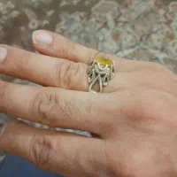 یاقوت زرد طبیعی