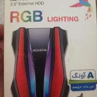 هارد اکسترنال 1 ترابایت RGB برند ADATA با گارانتی