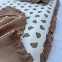 رختخواب قنداق دورپیچ تشک گارددار سرهمی نوزاد