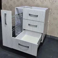 کابینت سه کشو با سوپری
