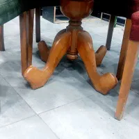 میز نهارخوری چوبی ۴ عدد بعلاوه ۱۶ تا صندلی