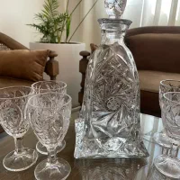 جام و گیلاس کریستال چک مدل خورشیدی