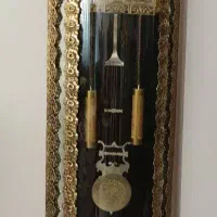 ساعت ایستاده برنز برنجی
