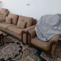 مبل باروکش طوسی جدا