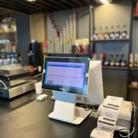 صندوق فروشگاهی فیش پرینتر بارکدخوان پیجر