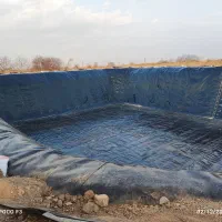 ورق ژئوممبران جهت آب بندی و عایق استخر کشاورزی|عمده‌فروشی|اراک, |دیوار