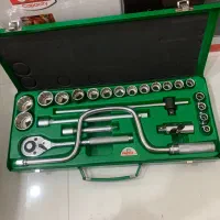جعبه بکس اصلی هنس دریل پمپ باد و خرده ریز