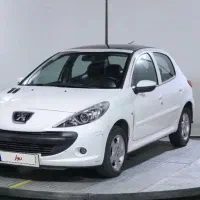 پژو207اتوماتیک سقف شیشه