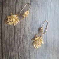 گوشواره ملیله طلا