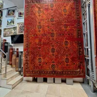 ۹ متری فرش قرمز طلا  1100
