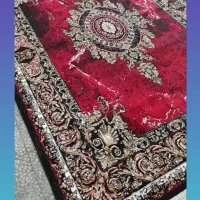 %فرش ماشینی/لاکی گل برجسته)