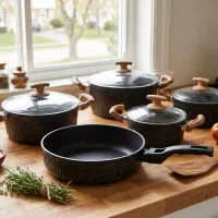سرویس قابلمه گرانیت چدن خارجی و سالم