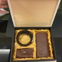 ست هدیه چرم طبیعی درنا