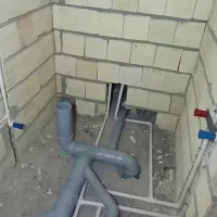 لوله کشی آب فاضلاب و گاز