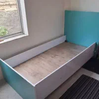 فروش تخت نوجوان و تشک در حد نو