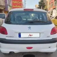 ۲۰۶ تیپ۲ مدل۴۰۰ درحدصفر(نقدواقساط)