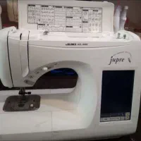 چرخ خیاطی ژوکی ژاپن مانیتور دار درحد صفر