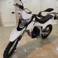 موتور سیکلت دلتا225 سفید