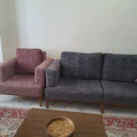 یک دست مبل ۷ نفره با میز جلو مبلی