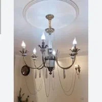 لوستر سی مدل تک دوبل /سرپیچ پاتروم کوچک٪