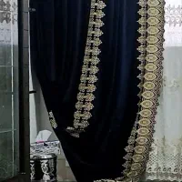 والان پرده سورمه ای