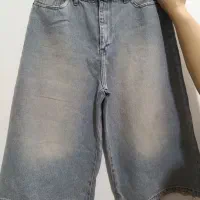 شلوار واید لگ کوتاه