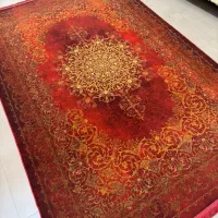 فرش ۶متری ابریشمی ۱۲۰۰شانه تراکم۳۶۰۰نو درجه یک