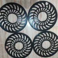 قالپاق دوچرخه سایز ۲۶ طرح خورشیدی
