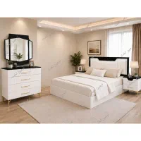 تخت خواب دونفره ، سونیا ، کشودار ،