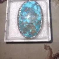 انگشتر فیروزه درشت.