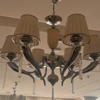 لوستر /لوستر روناک ۶ شاخه /لوستر پذیرایی /کلاسیک