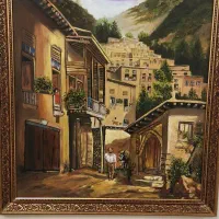 تابلو نقاشی رنگ روغن