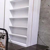 قفسه فروشگاهی مدل نمایشگاهی صنایع چوب و فلز حنفی