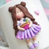 آموزش هنر خمیر روی ماگ