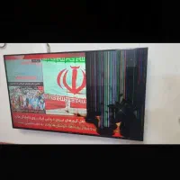تلویزیون ۵۵سامسونگ پنل شکسته