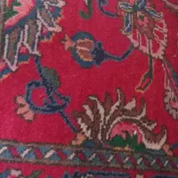 کناره دستبافت قدیمی انتیک 1×4بافت اصیل لیلیان